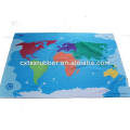 Tapis imprimés de la carte du monde, tapis de planches imprimés